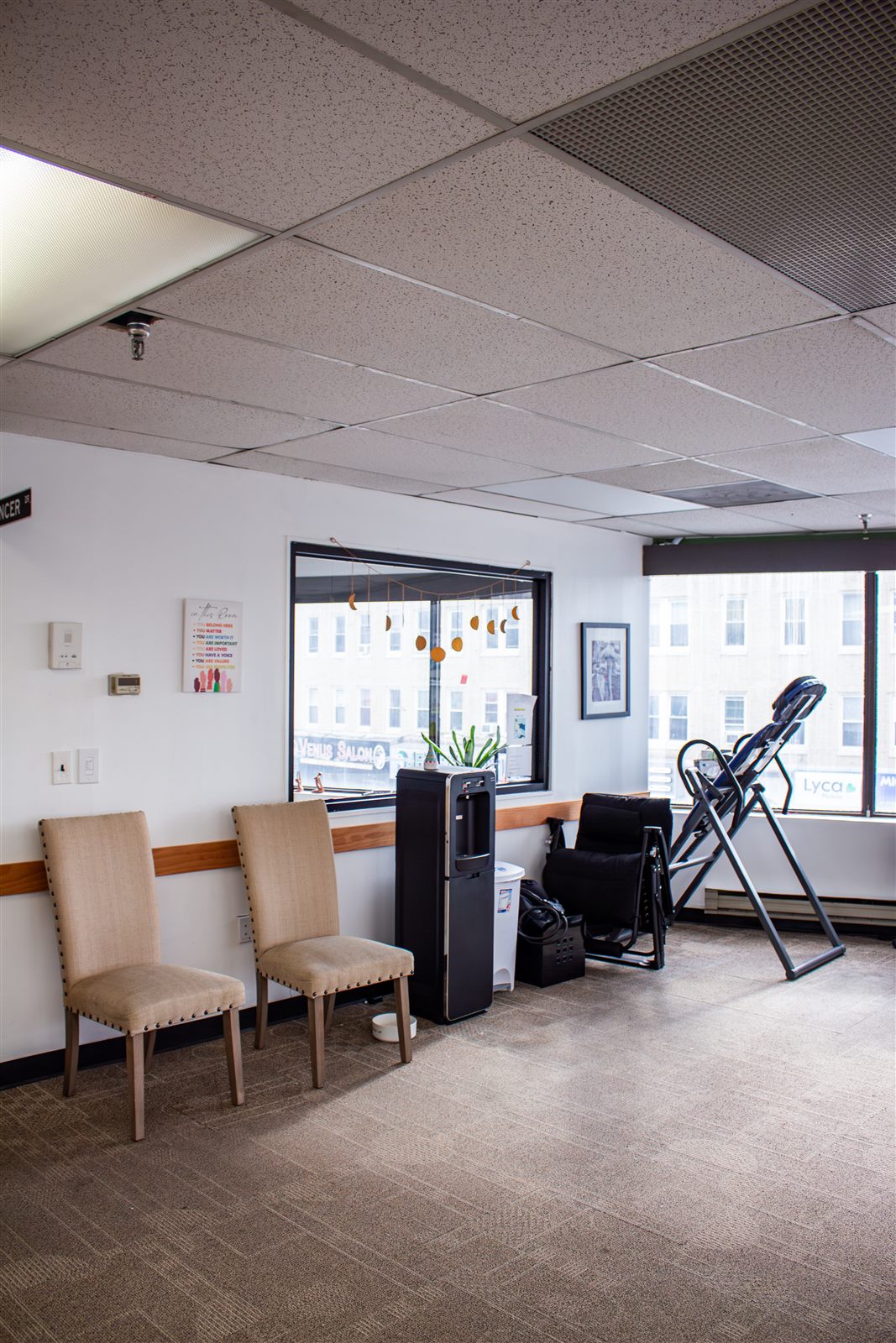 Jersey City clinic, interior view