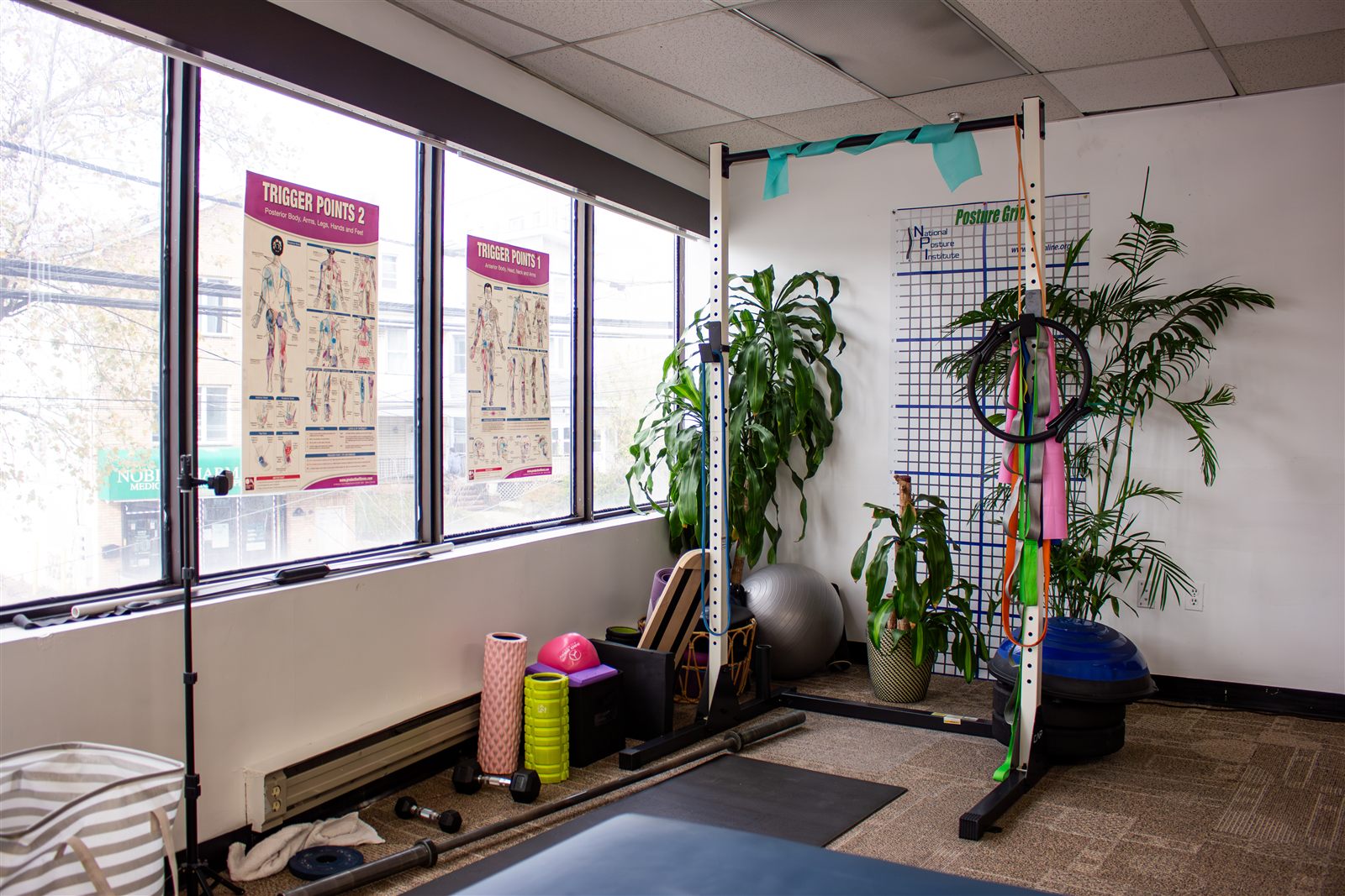 Jersey City clinic, interior view