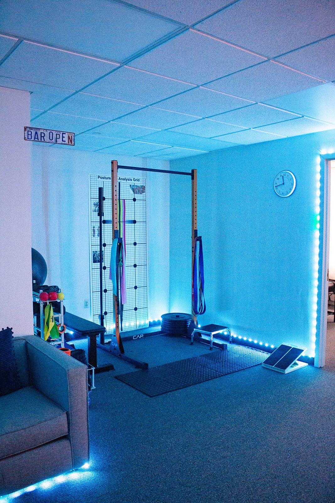 New York clinic equipment area, third angle