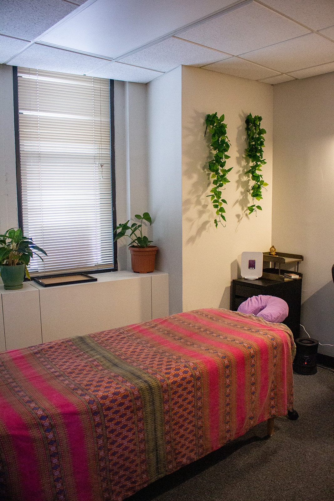New York clinic massage room