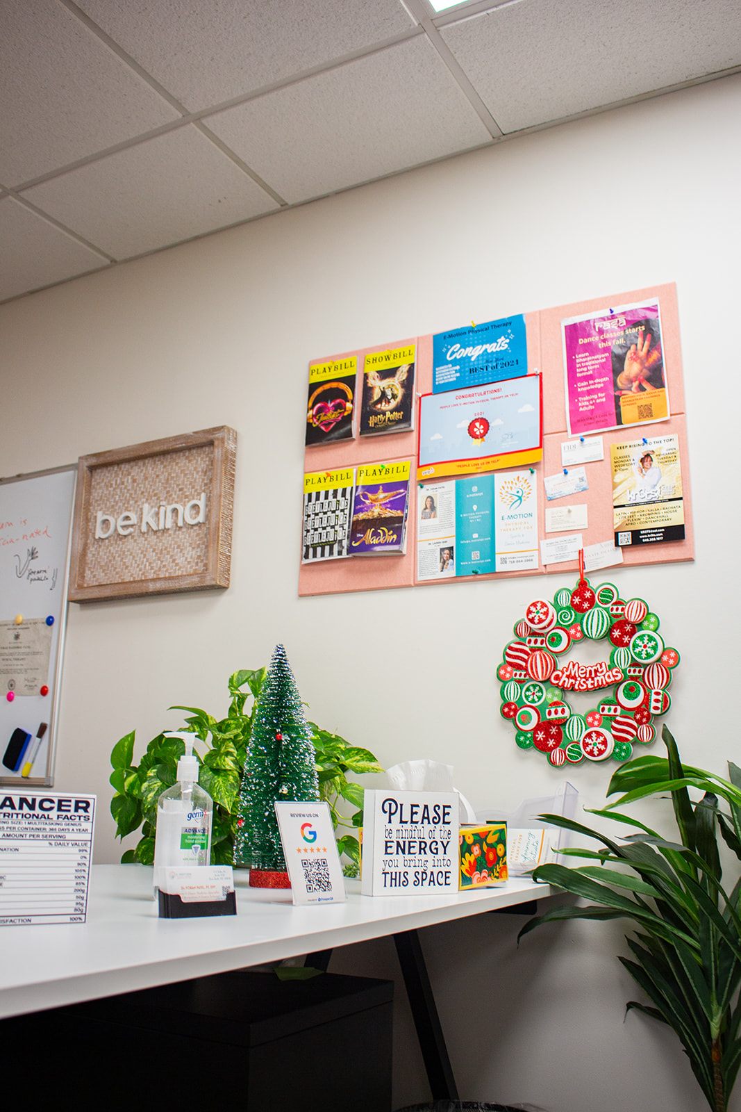 New York clinic, interior view